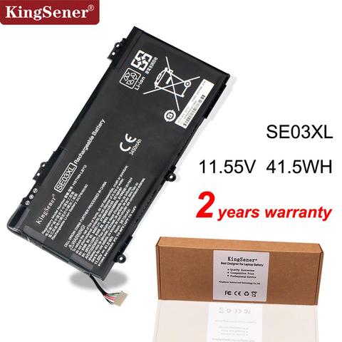 KingSener SE03XL Battery For HP Pavilion 14-AL028TX AL029TX 14-AL127TX AL107NE AL102TX HSTNN-LB7G HSTNN-UB6Z TPN-Q171 849568-541 ► Photo 1/3