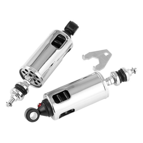 Motorcycle Heavy Duty Rear Shocks Progressive Suspension For Harley Softail 2000-2017 Deluxe Fatboy Slim ► Photo 1/6