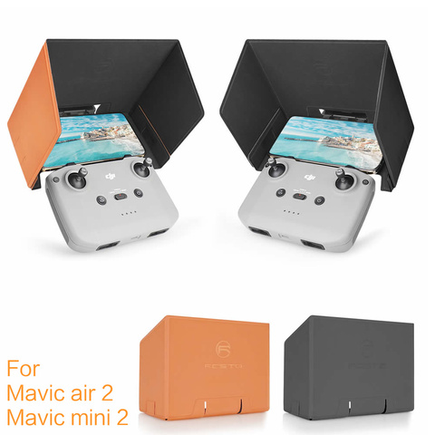Remote Control Sun Hood for Mavic Air 2 /mavic Mini 2 Phone Hood Folding Magnetic Sunshade Phone Holder Acessorios ► Photo 1/6