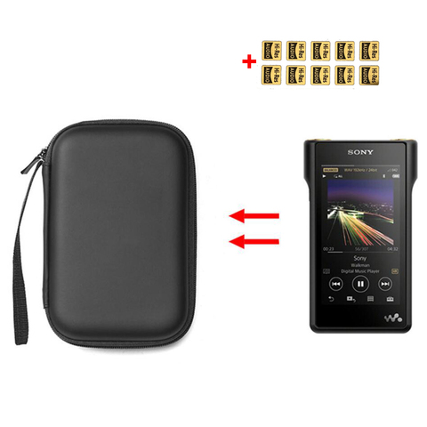 Carrying Case Storage Box for Sony Walkman WM1A WM1Z ZX300 A45 A55 FIIO X5III hiby iriver iBasso Protective Case Cover ► Photo 1/6