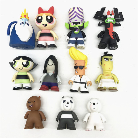 CARTOON NETWORK COLLECTION /SAMURAI JACK/ JOHNNY BRAVO/BEAR/MOJO/MARCELINE/ICE KING/ model toy no bo ► Photo 1/6