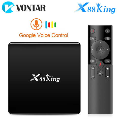 X88 King 4GB 128G Amlogic S922X TV Box Android 9.0 Dual Wifi BT5.0 1000M 4K GooglePlay Store Youtube 4K Set top box Media Player ► Photo 1/6