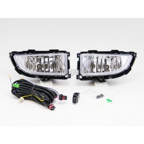 Fog lights (kit) Mitsubishi Lancer 9 (2005-2009) dlaa dmb-602 + WB ► Photo 1/4