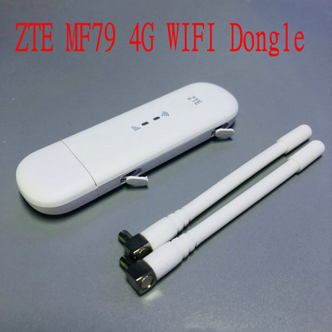 ZTE original 4G LTE USB WiFi Modem MF79 plus 2PCS antenna ► Photo 1/6