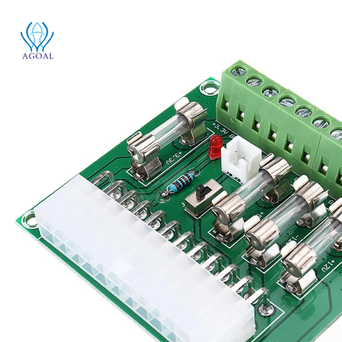 Desktop ATX power adapter board computer ATX power Supply Breakout Transfer Board Outlet Wiring Adapter Extension Module ► Photo 1/6