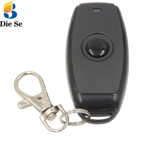 DieSe RF Transmitter 433Mhz Wireless Remote Control 1527 Learning Code With battery For Lamp Simple Style 1 button only ► Photo 1/3