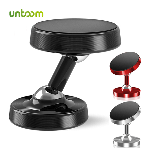 Untoom Magnetic Car Phone Holder In Car Mobile Phone Holder Stand Universal Dashboard Magnet Holder For iPhone 11 Pro Max Huawei ► Photo 1/6