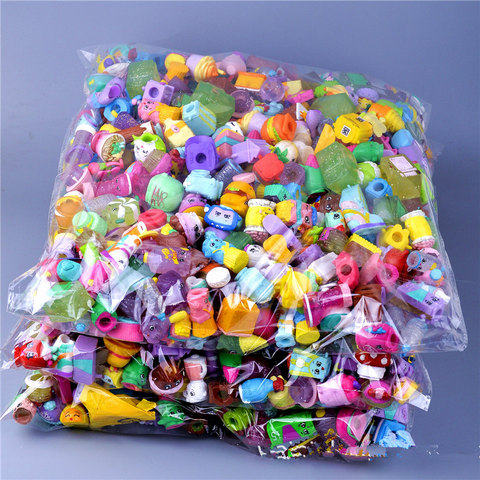 (50 piece/lot) Daily Supplies Food Miniature Shopping Dolls Fruit Skins Action Figures Kid Shopkines Toy Mixed Seasons WP050 ► Photo 1/1