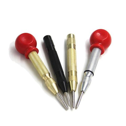 New Automatic Center Punch Spring Loaded Marking Hole Carbon Steel Body Gold Color/Silver Color Optional ► Photo 1/6