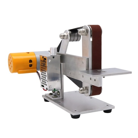 DIY  micro table polishing machine polisher   Mini belt  Sander Grinder Speed adjustable 520*20MM  110V / 220V ► Photo 1/1