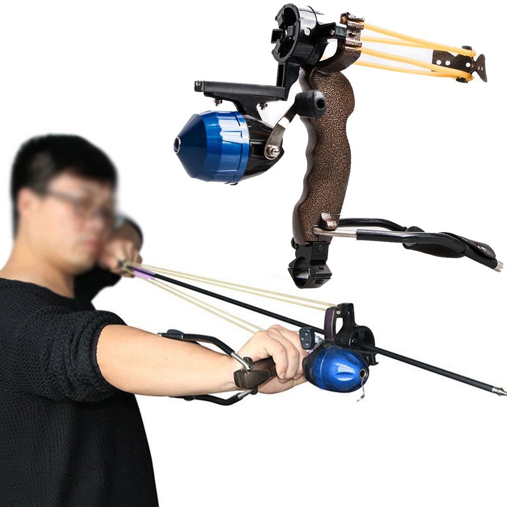 Professional slingshot Hunting Catapult Hunter Folding Wrist Sling Shot 