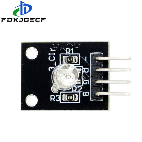 10pcs/lot 4pin KY-016 Three Colors 3 Color RGB LED Sensor Module for Arduino DIY Starter Kit KY016 ► Photo 1/3