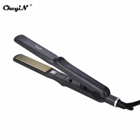 Tourmaline Ceramic Hair Corn Plate Crimper Corrugation Hair Curling Iron Hair Curler Curling Wand Hair Corrugation Styler ► Photo 1/6