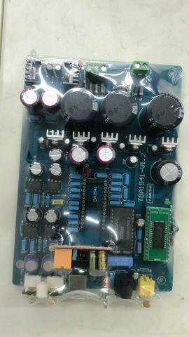 TDA1541 Fiber Coaxial Decoder Board (with USB, without 1541 IC without 7220IC) ► Photo 1/3