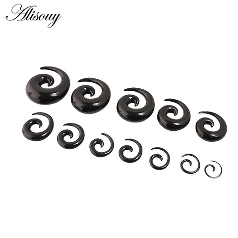 Acrylic Spiral Taper Flesh Tunnel Ear Stretcher Expander Stretching Plug Snail ► Photo 1/6