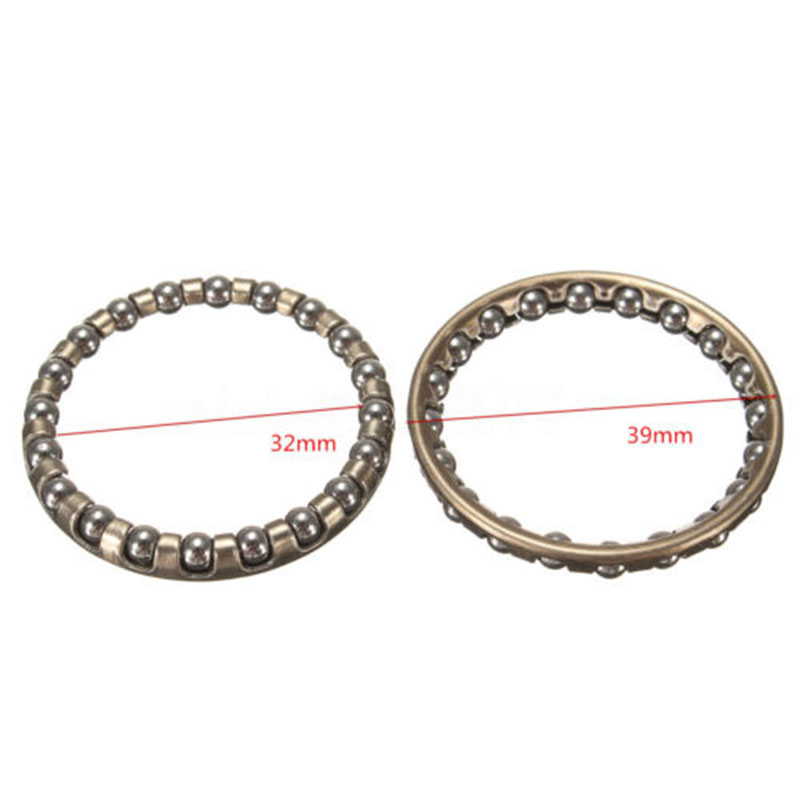 2pcs/set Headset 32/39mm  Bike Bicycle 1 1/8 Headset Front Fork Caged Ball-race Bearing ► Photo 1/4