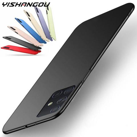Shockproof Hard PC Matte Phone Case For Samsung Galaxy S20 Plus Ultra A70 A50 A30 A51 A71 A31 A41 A10S A20S A10 A20 A21S M31 ► Photo 1/6
