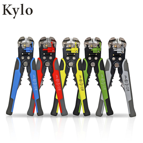 HS-D1/D2 Multifunctional automatic stripping pliers Cable wire Stripper Terminal crimping pliers 0.5-6.0mm2 hand tools ► Photo 1/6