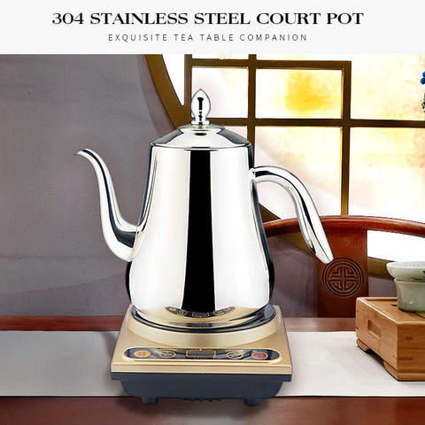 304 stainless steel teapot The new style high quality Strainer optional long mouth pot ► Photo 1/5