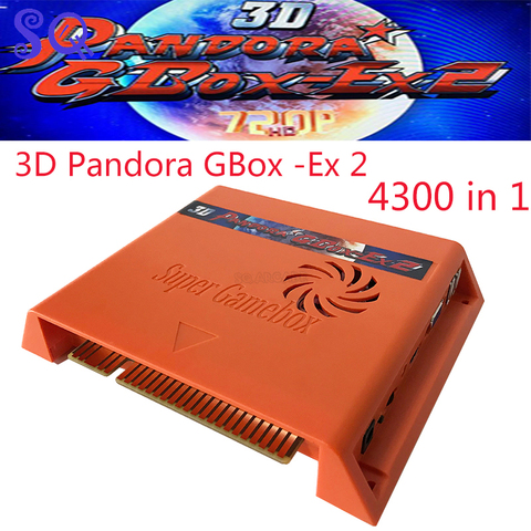 Newest 3D game box 3006 4300 in 1 VGA HDMI Arcade PCB Multi Game Board pandora Jamma Arcade Board with wiring for aracde machine ► Photo 1/6