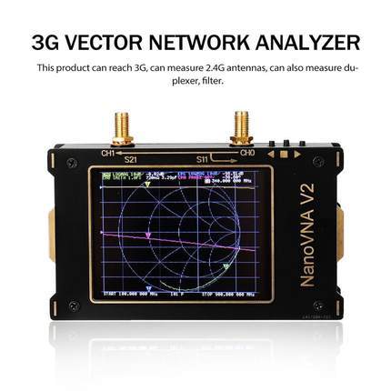 3G S-A-A-2 NanoVNA V2 Vector Network Analyzer Digital Nano VNA Tester MF HF VHF UHF USB Logic Antenna Analyzer Standing Wave ► Photo 1/2