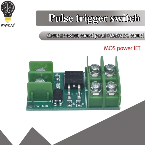 DC 5V-36V Electronic Pulse Trigger Switch Control Panel MOS FET Field Effect Module Driver for LED Motor Pump ► Photo 1/6