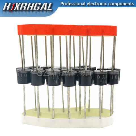 10PCS 10A10 6A10 electrical Axial Rectifier Diode R-6 DIP 10A 1000V 10a10 hjxrhgal ► Photo 1/3