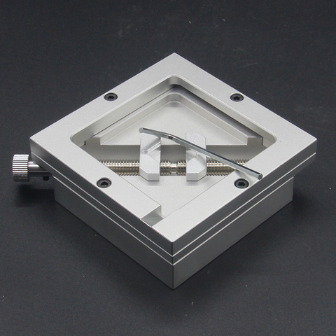 90MM Silver BGA Reballing Station Stencils Template Holder Foxture Jig For PCB Chip Soldering Rework Repair ► Photo 1/1