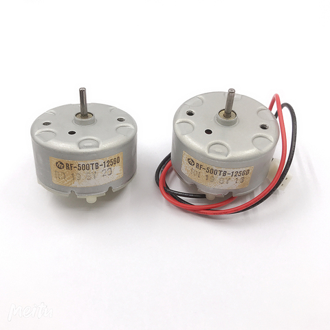 Original MABUCHI RF-500TB-12560 DC Motor  Precious Metal Brush 3V-12V 5500RPM 32mm Diameter Round Toy Motor ► Photo 1/6