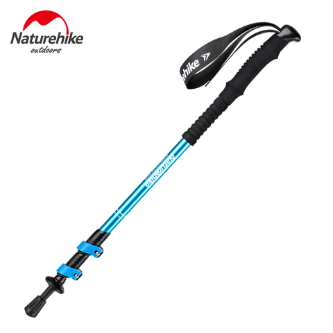 Naturehike 3 Node Adjustable Trekking Pole Ultralight Aluminum Alloy Telescopic Walking Hiking Climbing Sticks For Adult Child ► Photo 1/6