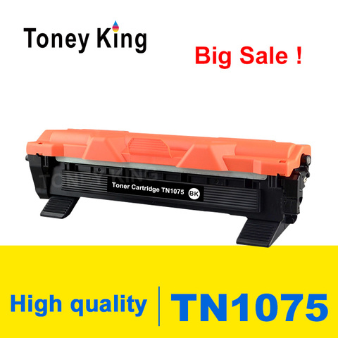 Toney King Toner Cartridge TN1075 TN 1075 Compatible for Brother HL-1110 1112 DCP-1510 1512R MFC-1810 Printer With Chip ► Photo 1/4