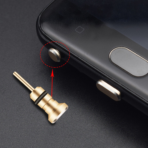Audio Music Dust Plug 3.5 AUX Headset Interface Mobile Phone Card Retrieve Card Pin for Apple Iphone 5 6 Plus Samsung ► Photo 1/4