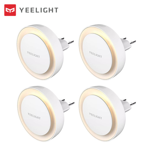 Yeelight LED Night Light Plug-in Light Sensor Nightlight for Hallway Baby Bedroom Bathroom Warm Light 2500K Color Temperature ► Photo 1/6