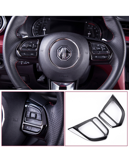 Lsrtw2017 Stainless Steel Car Steering Wheel Button Frame Trims for Mg Mg6 2017 2022 Interior Accessories Auto ► Photo 1/4