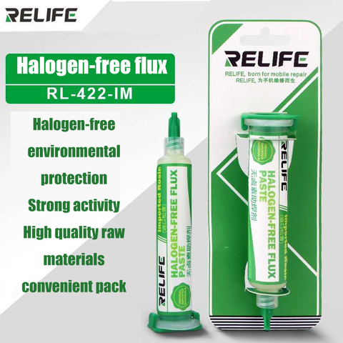 Relife RL-422-IM Lead-free Halogen-free Solder Paste Special Flux For Maintenance Solder Tools Safety Environmental Protection ► Photo 1/6
