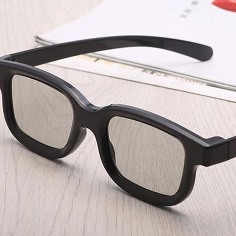 Universal Passive Unisex ABS Frame 3D Glasses Circular Polarized Lenses for Polarized TV Real 3D Cinemas for Sony TV for LG TV ► Photo 1/6