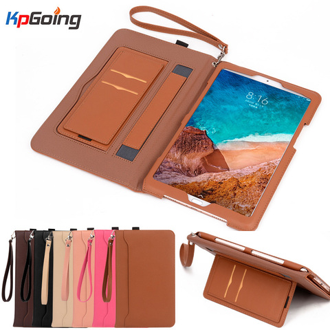 For Xiaomi Mi Pad 4 Case Shockproof Cover Premium PU Leather Business Mipad 4 Smart Tablet Xaomi Pad4 Global Case W/ Strip ► Photo 1/6