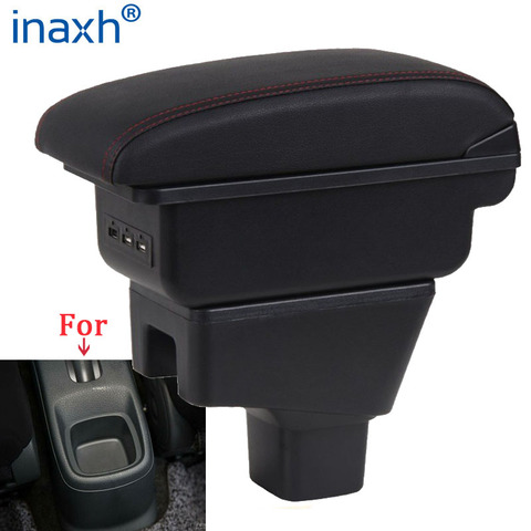 For SUZUKI SX4 Armrest Interior Parts Car Armrest box Retrofit parts Storage box car accessories Interior with USB LED ► Photo 1/1