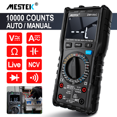 Analog Smart Multimeter Digital True RMS NCV Automatic multimeter Resistance Voltage Temperature Multimetro Non-contact meter ► Photo 1/6