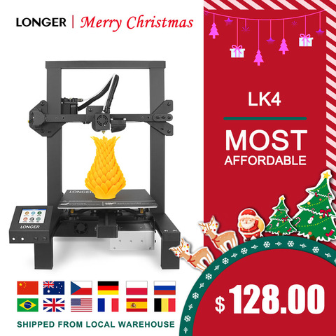LONGER LK4 3D Printer Touch Screen 3D Print with Unique Frame Design Resume Printing Safe Power Supply 3D Printer Kit ► Photo 1/6