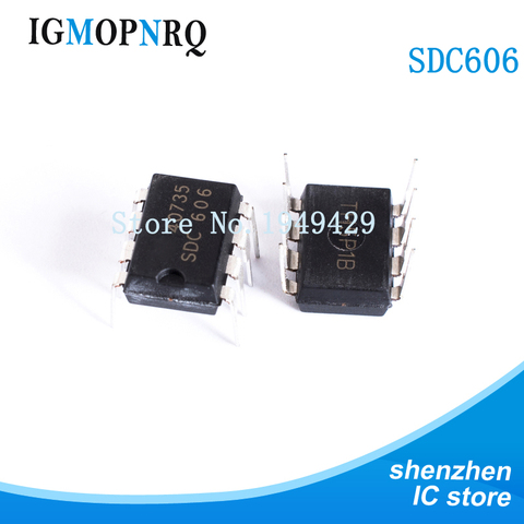 10Pcs SDC606 DIP-8 SDC606P SDC 606 new original free shipping fast delivery ► Photo 1/2