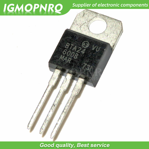 5pcs BTA24-600B BTA24-600 BTA24 Triacs 25 Amp 600 Volt   TO-220 new original ► Photo 1/1