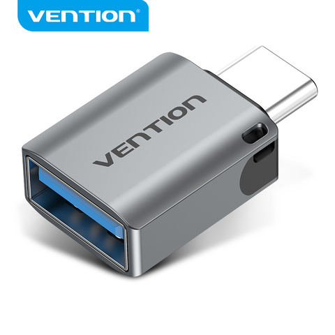 Vention USB 3.0 OTG Adapter OTG USB Type C Male to USB 3.0 Female Cable Connector for MacBook Pro Huawei Samsung Type C Adapter ► Photo 1/1