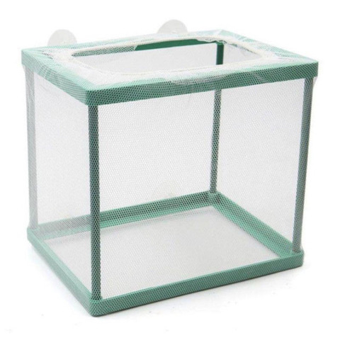 Aquarium Accessories Nylon Plastic Fish Breeding Isolation Box Fish Tank Aquarium Breeder Hatching Incubator ► Photo 1/5