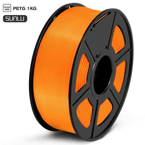 PETG Filament 1kg 1.75mm Diameter Tolerance +/-0.02mm 320m/Roll 100% No Bubble High Strength FDM 3D Printer Printing Material ► Photo 1/6