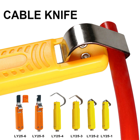 Stripping Knife Stripper Wire Tool Cable Striptang Uninsulated jokari Peel insulation Mini 6 kinds Handle Tools Small ► Photo 1/6