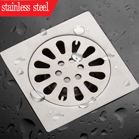 Shower Drain Thick Stainless Steel Floor Drain Ordinary Bathroom Toilet Kitchen Balcony Dedicated To prevent odor BaIDaiMoDeng ► Photo 1/6