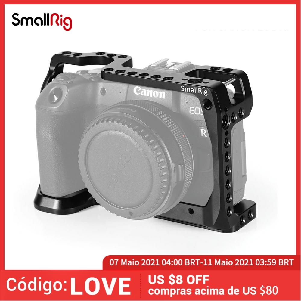 SmallRig DSLR Camera Cage for Canon EOS RP Feature with 1/4 3/8 Thread Holes For Magic Arm Microphone Attachment CCC2332 ► Photo 1/6
