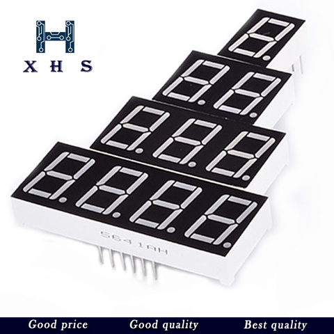 5PCS 0.56inch LED display 7 Segment 1 Bit/2 Bit/3 Bit/4 Bit Digit Tube Red Common Cathode / Anode Digital 0.56 inch led 7segment ► Photo 1/6