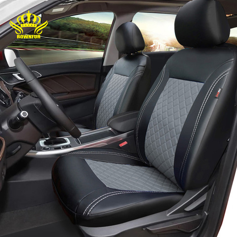 PU Leather Car Seat Covers Luxury Universal Automotive interior Seat Cover for toyota Mazda Volkswagen Hyundai Kia Lada Nissan ► Photo 1/6